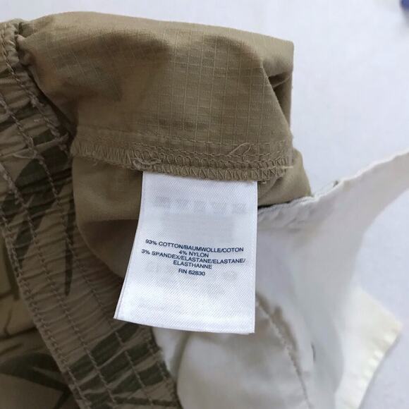 Lands' End NWT Khaki Palm Pull On Shorts Men Various - Picture 9 of 10